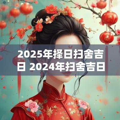 2026年择日扫舍吉日 2026年扫舍吉日查询