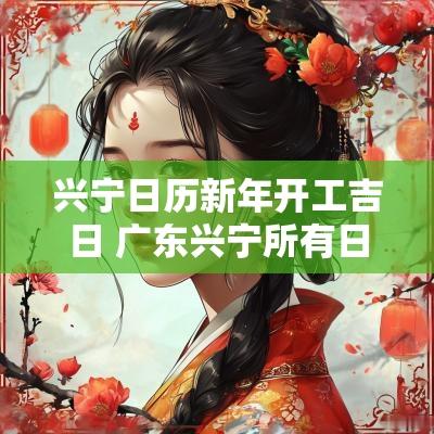 兴宁日历新年开工吉日 广东兴宁所有日历