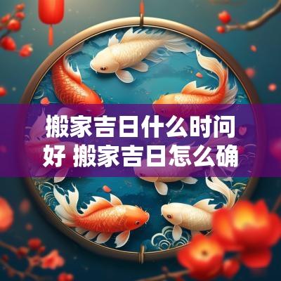 搬家吉日什么时问好 搬家吉日怎么确定