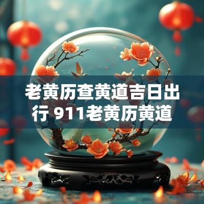老黄历查黄道吉日出行 911老黄历黄道吉日