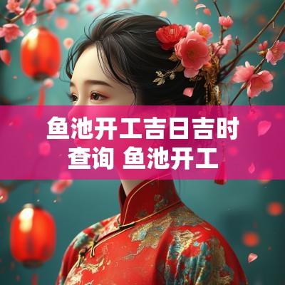 鱼池开工吉日吉时查询 鱼池开工