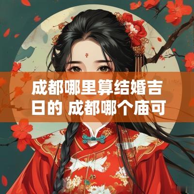 成都哪里算结婚吉日的 成都哪个庙可以算结婚日期