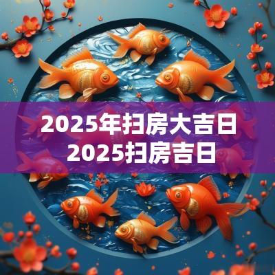 2025年扫房大吉日 2025扫房吉日