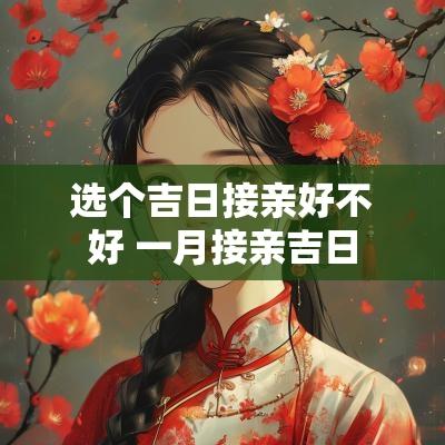 选个吉日接亲好不好 一月接亲吉日