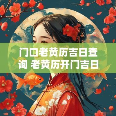 门口老黄历吉日查询 老黄历开门吉日