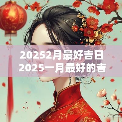 20252月最好吉日 2025一月最好的吉日
