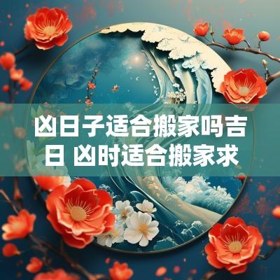 凶日子适合搬家吗吉日 凶时适合搬家求财祈福