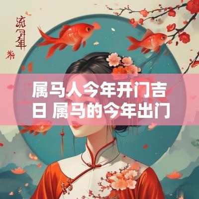 属马人今年开门吉日 属马的今年出门吉日 属马人今年开门吉日 属马的今年出门吉日