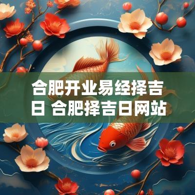 合肥开业易经择吉日 合肥择吉日网站