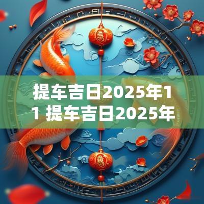提车吉日2025年11 提车吉日2025年11月