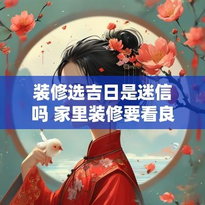 装修选吉日是迷信吗 家里装修要看良辰吉日吗