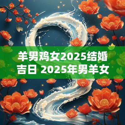 羊男鸡女2025结婚吉日 2025年男羊女鸡适合结婚日子