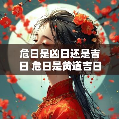 危日是凶日还是吉日 危日是黄道吉日吗适合做什么