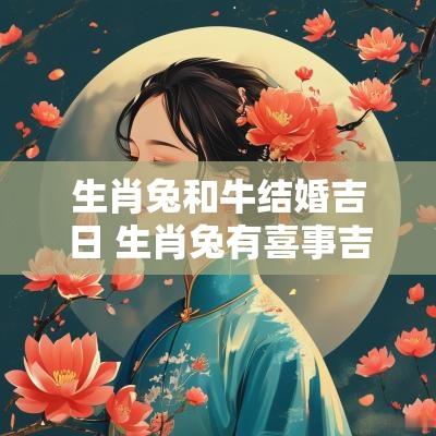 生肖兔和牛结婚吉日 生肖兔有喜事吉日
