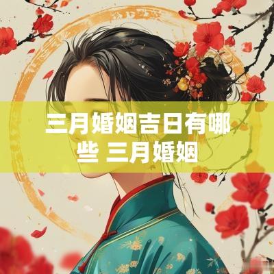 三月婚姻吉日有哪些 三月婚姻