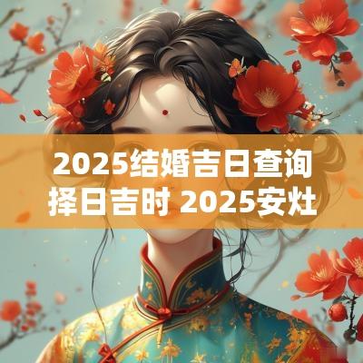 2025结婚吉日查询择日吉时 2025安灶最佳吉日吉时