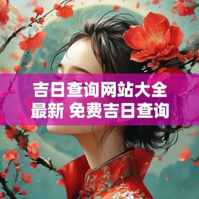 吉日查询网站大全最新 免费吉日查询网站大全