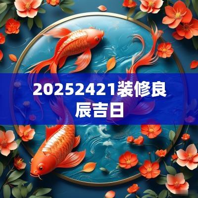 20252421装修良辰吉日