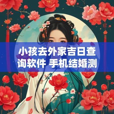 小孩去外家吉日查询软件 手机结婚测吉日最好用软件