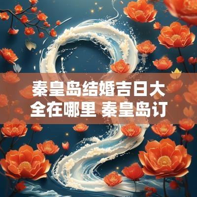 秦皇岛结婚吉日大全在哪里 秦皇岛订婚习俗大全