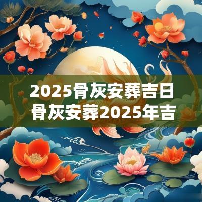 2025骨灰安葬吉日 骨灰安葬2025年吉日