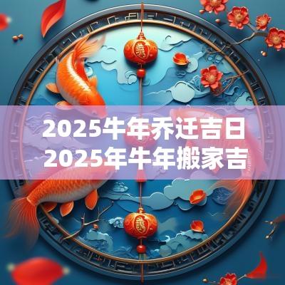 2025蛇年乔迁吉日 2025年蛇年搬家吉日