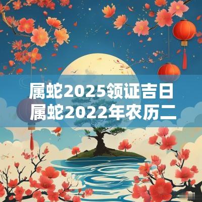 属蛇2025领证吉日 属蛇2025年农历二月领证的日子