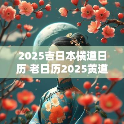 2025吉日本横道日历 老日历2025黄道吉日