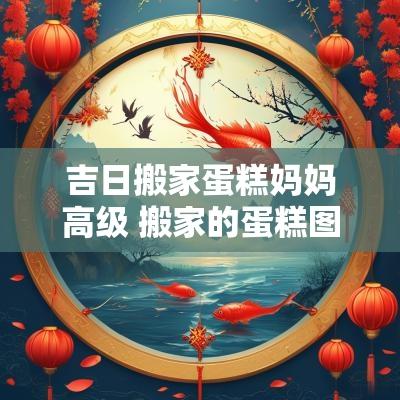 吉日搬家蛋糕妈妈高级 搬家的蛋糕图片