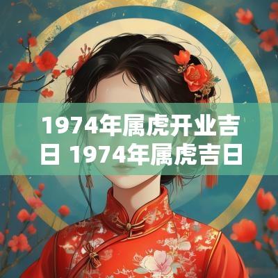 1974年属虎开业吉日 1974年属虎吉日