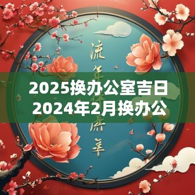 2025换办公室吉日 2025年2月换办公室最好吉日