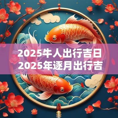 2025牛人出行吉日 2025年逐月出行吉日