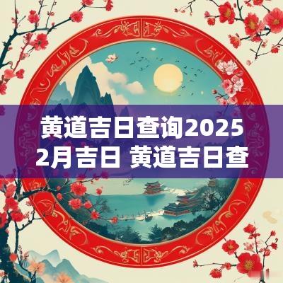 黄道吉日查询20252月吉日 黄道吉日查询2025年12月