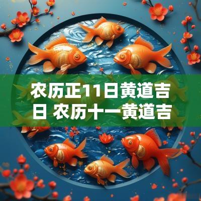 农历正11日黄道吉日 农历十一黄道吉日一览表