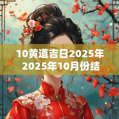 10黄道吉日2025年 2025年10月份结婚黄道吉日