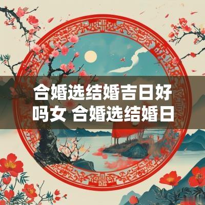 合婚选结婚吉日好吗女 合婚选结婚日子主要看什么