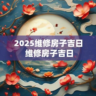 2025维修房子吉日 维修房子吉日
