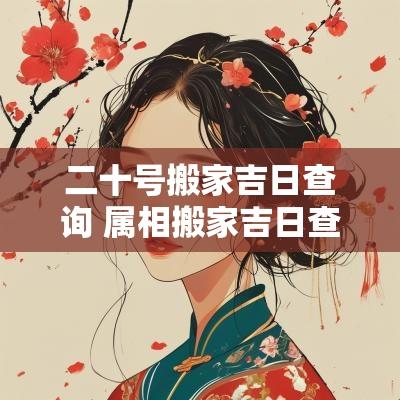 二十号搬家吉日查询 属相搬家吉日查询表