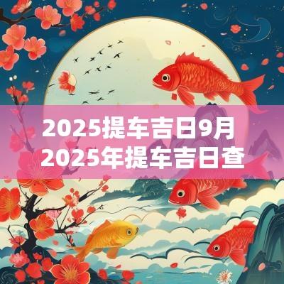 2025提车吉日9月 2025年提车吉日查询一览表