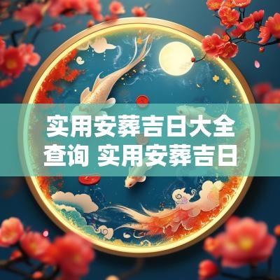 实用安葬吉日大全查询 实用安葬吉日