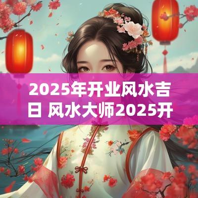 2025年开业风水吉日 风水大师2025开业吉日 2025年开业风水吉日 风水大师2025开业吉日