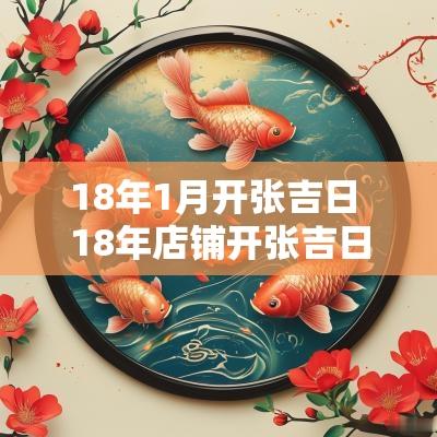 18年1月开张吉日 18年店铺开张吉日