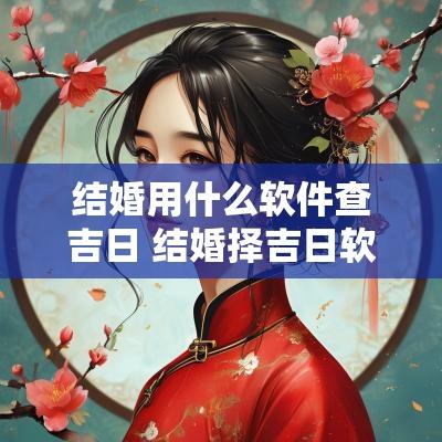 结婚用什么软件查吉日 结婚择吉日软件免费