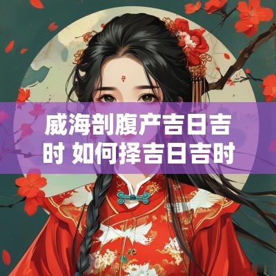 威海剖腹产吉日吉时 如何择吉日吉时剖宫产