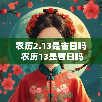 农历2.13是吉日吗 农历13是吉日吗