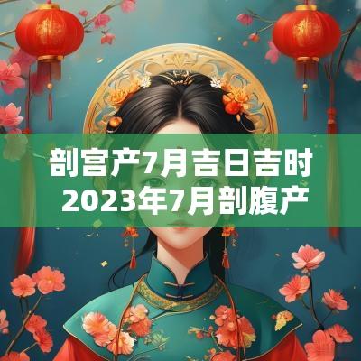 剖宫产7月吉日吉时 2025年7月剖腹产吉日吉时一览表
