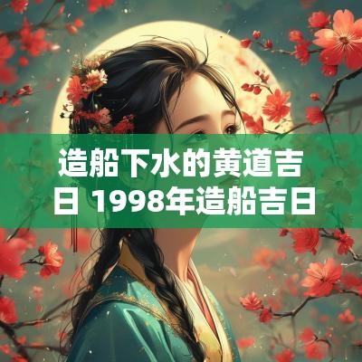 造船下水的黄道吉日 1998年造船吉日查询