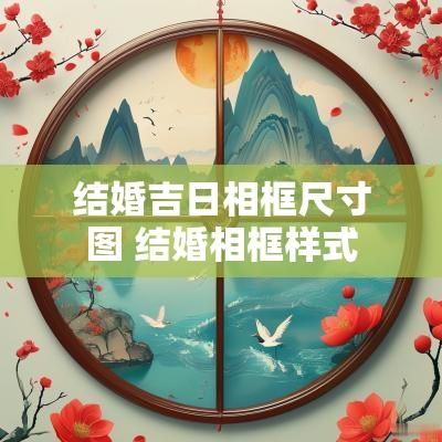 结婚吉日相框尺寸图 结婚相框样式
