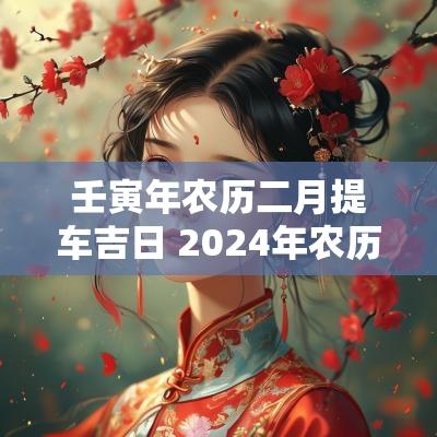 壬寅年农历二月提车吉日 2025年农历二月提车吉日