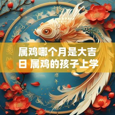 属鸡哪个月是大吉日 属鸡的孩子上学吉日